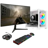"PC Gamer Completo Bluepc Frag, Intel Core i7 7700, Radeon Rx 580 8GB, 16gb Ddr4, SSD 512gb Nvme, Monitor 23"" 75hz, Kit Gamer - Pgbp-fra160"