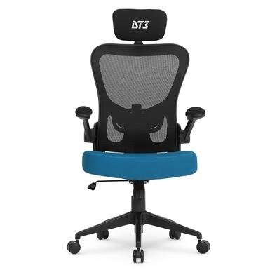 Cadeira de Escritório Ergonômica DT3 Vita Headrest, Até 120Kg, Mesh Spandex, Azul - 14229-8