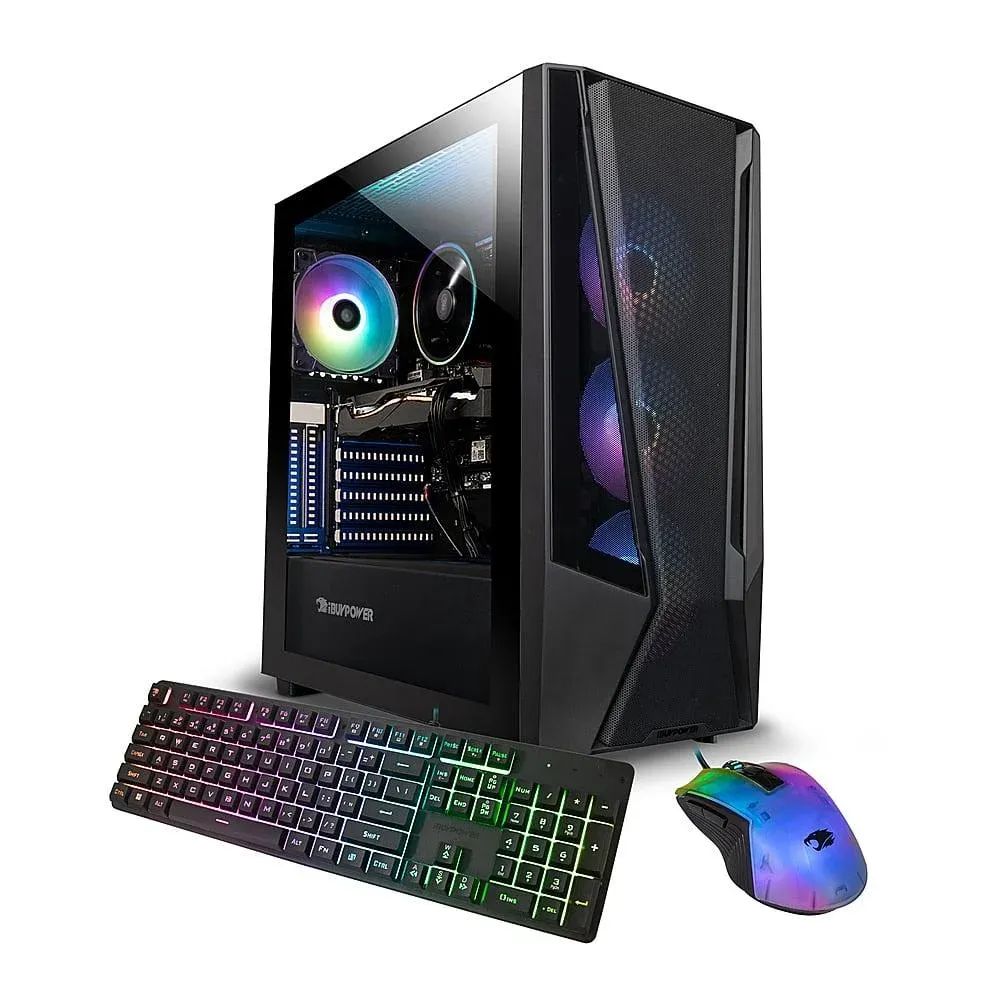 Desktop Para Jogos Balão.info Trace 7 Mesh - Amd Ryzen 7 5700 - 16 Gb De Memória Ddr4 RGB - Geforce RTX 4060 8 Gb - 1 Tb Nvme - Preto-tma7n4601