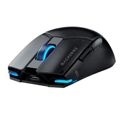 Mouse Gamer Sem Fio Machenike M7 Pro, RGB, 26000 DPI, 6 Botões, Wireless, Preto - M720PBR