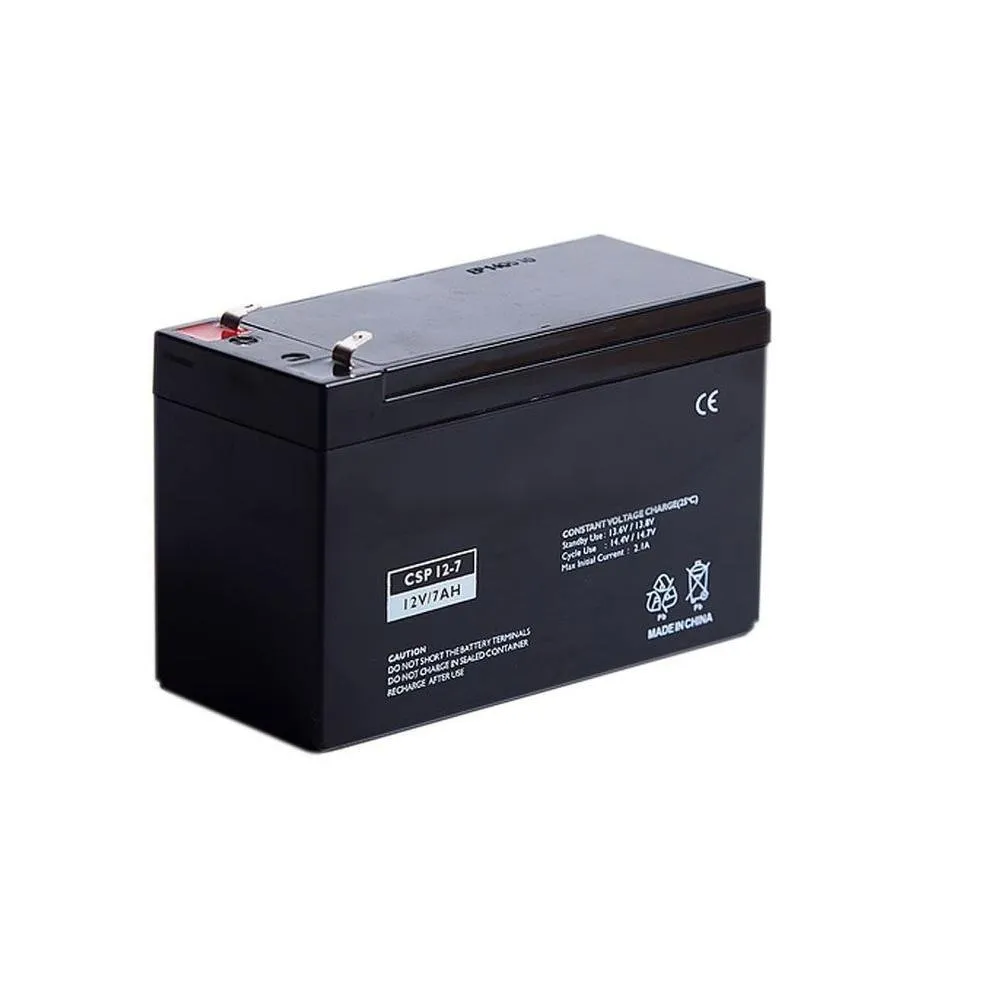 Bateria 12v 7a Cftv Eletrônico Alarme Cerca Backup Fechadura