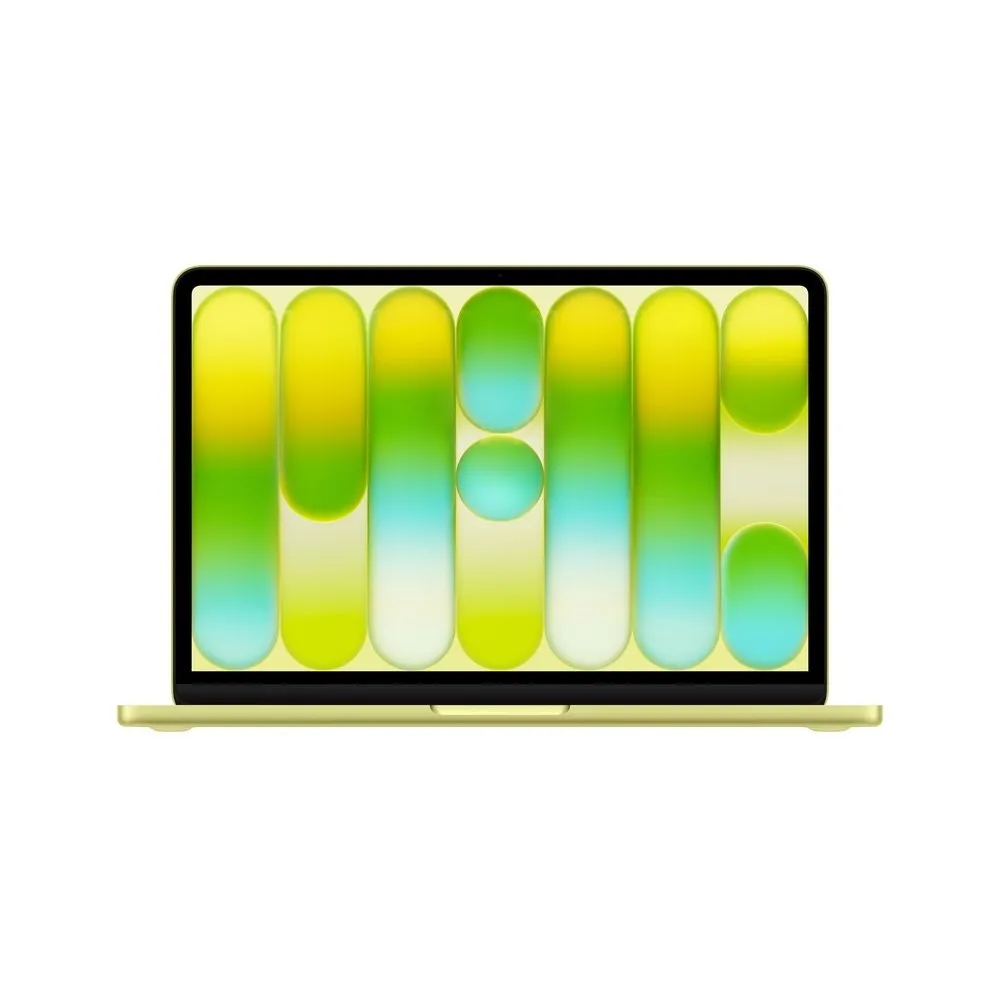 "MacBook Neo Apple 13"" Chip A18 Pro, CPU de 6 Núcleos, GPU de 5 Núcleos, 256GB, Amarelo-cítrico - MHFD4BZ/A"