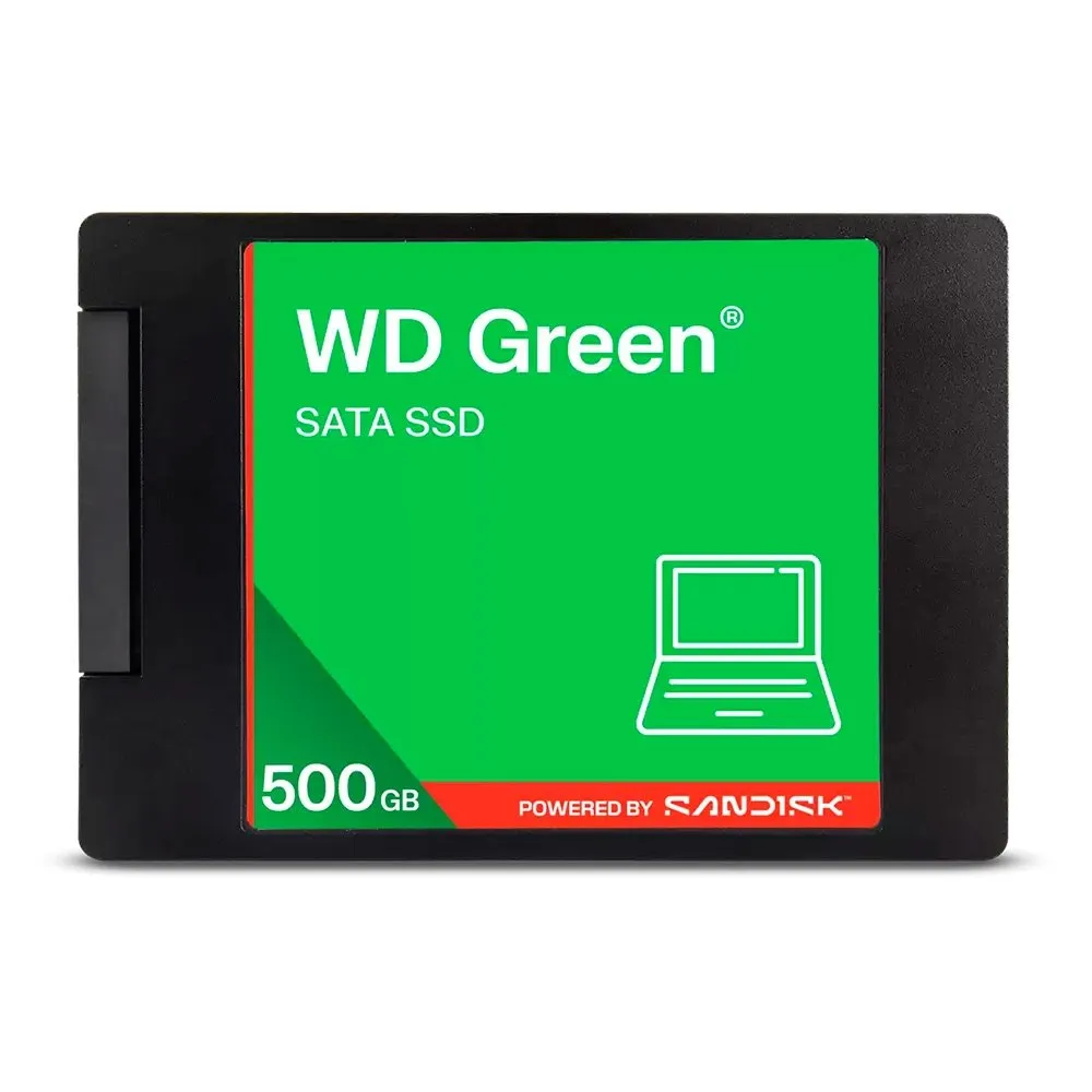 "SSD SanDisk WD Green SATA, 500GB, 2.5"", Leitura: 545MB/s, Gravação: 430MB/s - WDS500G5G0A"