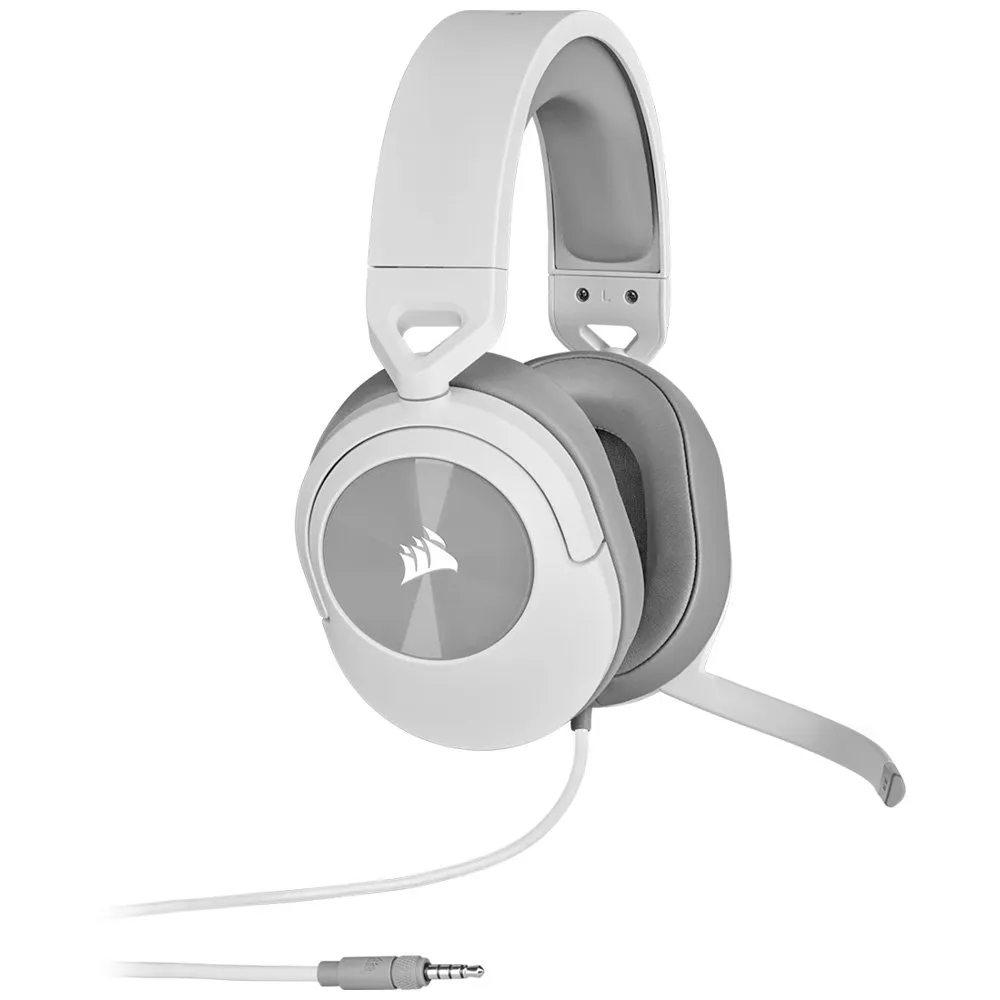 Headset Gamer Corsair HS55 Surround v2, Branco - CA-9011390-WW