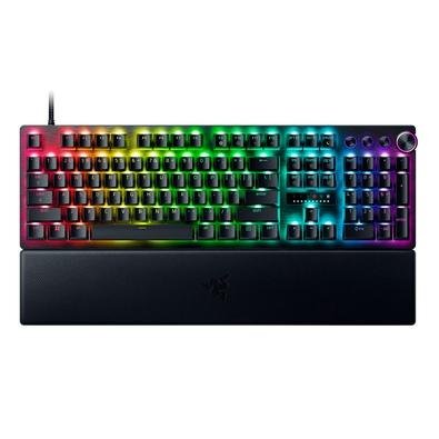 Teclado Gamer Optico Razer Huntsman V3 Pro, Chroma RGB Razer, Anti-Ghosting, US, Preto - RZ0304970200
