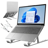 Suporte De Notebook Articulado Aluminio Dobrável Ergonomico