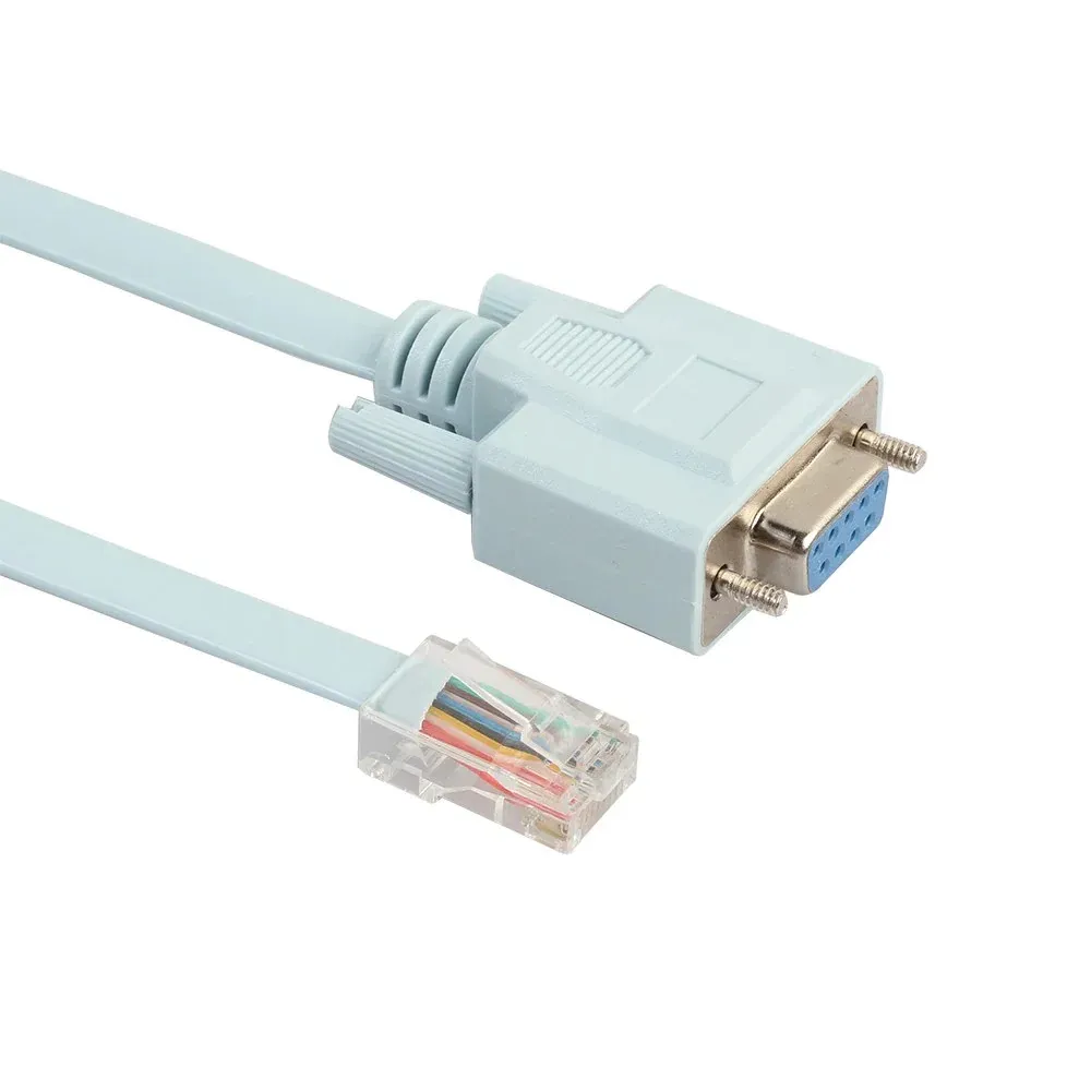 Cabo Console Serial Para Rj45 Azul 1,80 Metros
