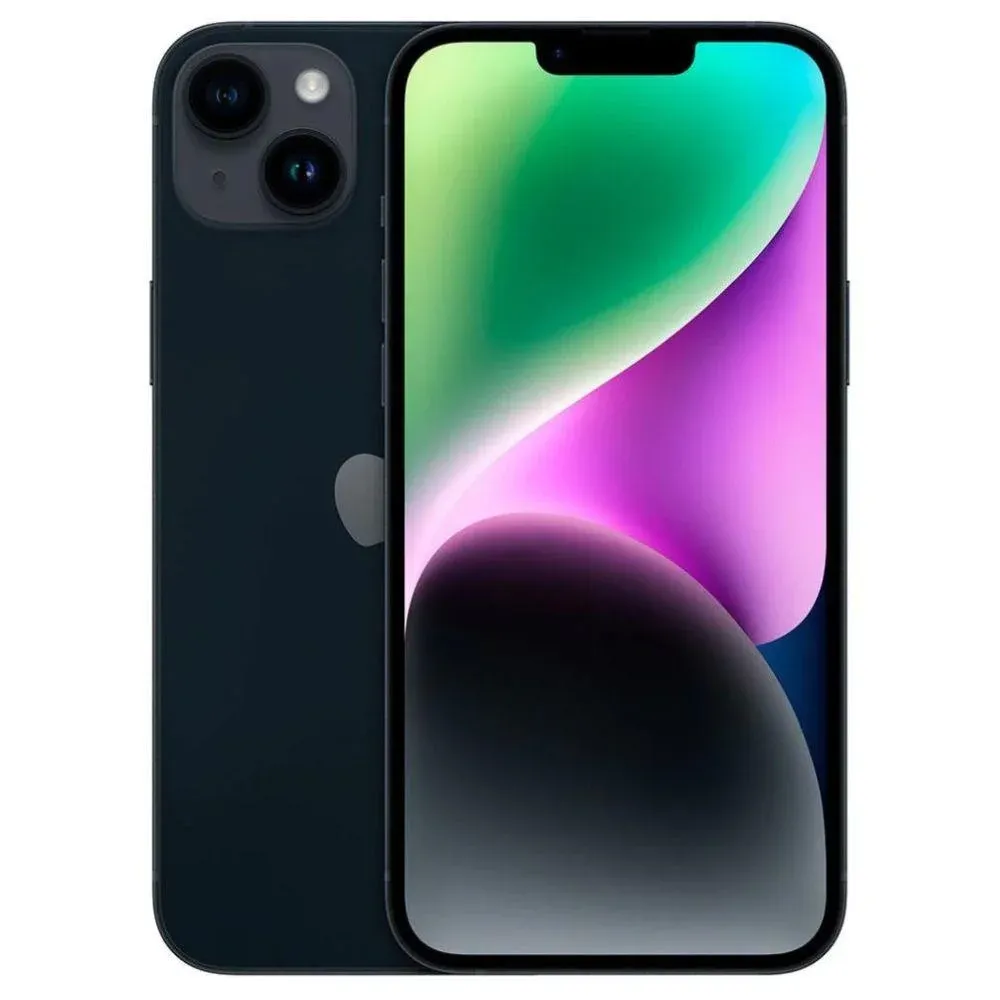Usado: Iphone 14 Plus, 256GB, Meia Noite - Muito Bom