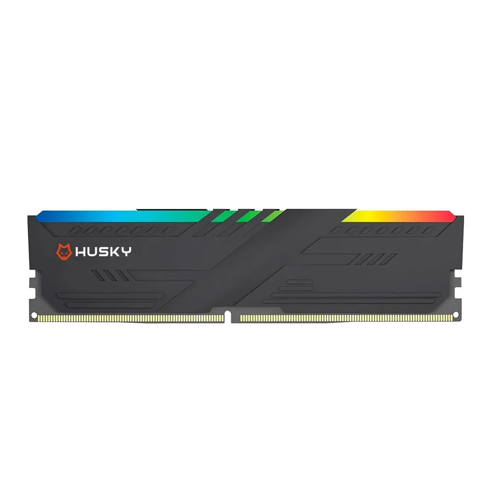 Memória RAM Husky Impulse, RGB, 8GB, 3200MHz, DDR4, CL22, Preto - HRM002083222RGB