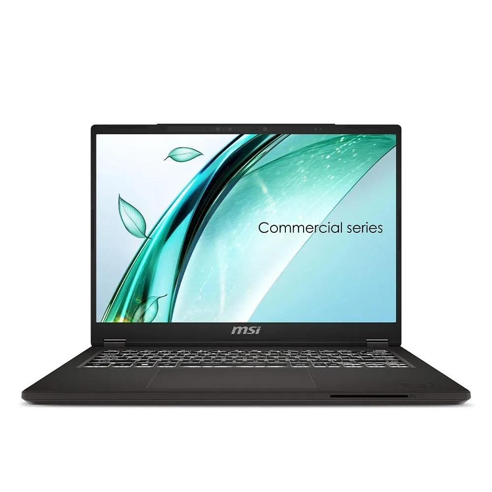 "Notebook MSI Commercial 14 vPro Intel Core i5-13500H, 16GB RAM, SSD 512GB, 14"" IPS FHD+, Intel Iris Xe, Win 11P, Cinza - 9S7-14L111-250"