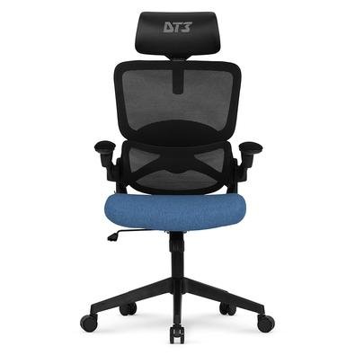 Cadeira de Escritório Ergonômica  GTL, Até 110kg, Cilindro de Gás Classe 4, Nylon, Azul - 14048-7