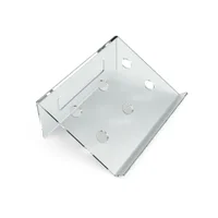 Suporte Inclinado para Notebook em Acrílico: Ergonomia, Transparência e Beleza com Ventilação Eficiente - 4mm