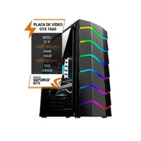Pc Gamer Wj Info I7 4° Memória 16GB RAM, DDR3, SSD 240GB, GTX 1660