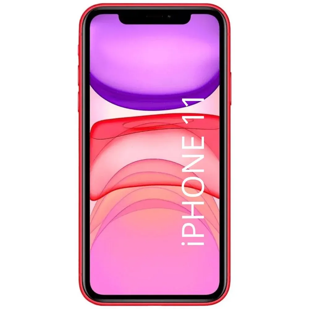Usado Iphone 11 64 Gb Vermelho Bom (Usado -)