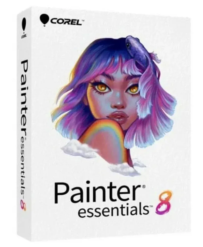 Painter Essentials 8 para (Mac), English - Corel - Mídia Física - Versão Completa Vitalícia