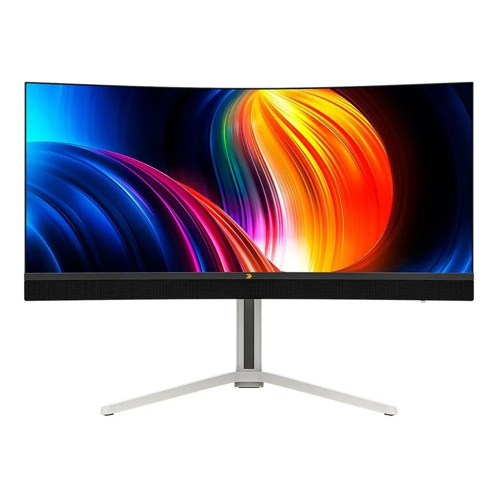 "Monitor Gamer KBM! GAMING MG900 34"" Curvo, Mini-led, 180 Hz, 1ms, HDMI e DisplayPort, USB-C, HDR, FreeSync - KGMG90034BR"