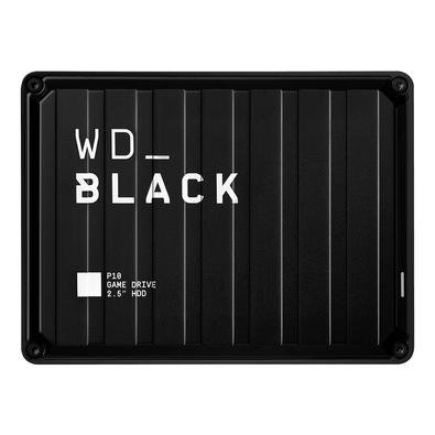 HD Externo WD Black 4TB Game Drive P10, USB 3.2, Preto - WDBA3A0040BBK
