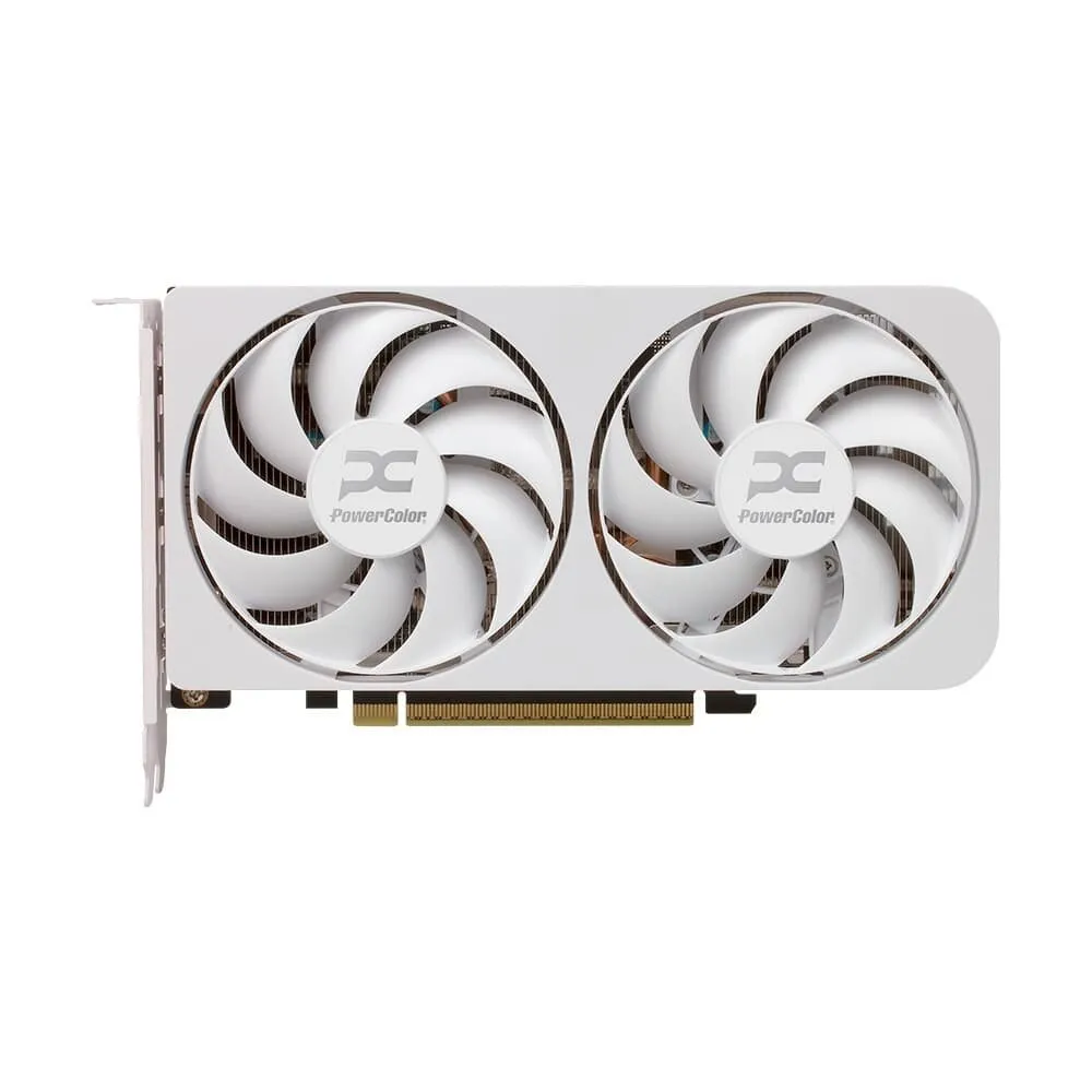 Placa de Vídeo PowerColor RX 9060 XT Reaper White AMD Radeon, 16GB, GDDR6, 128bits, OpenGL 4.6, RDNA 4 - RX9060XT 16G-A/WHITE