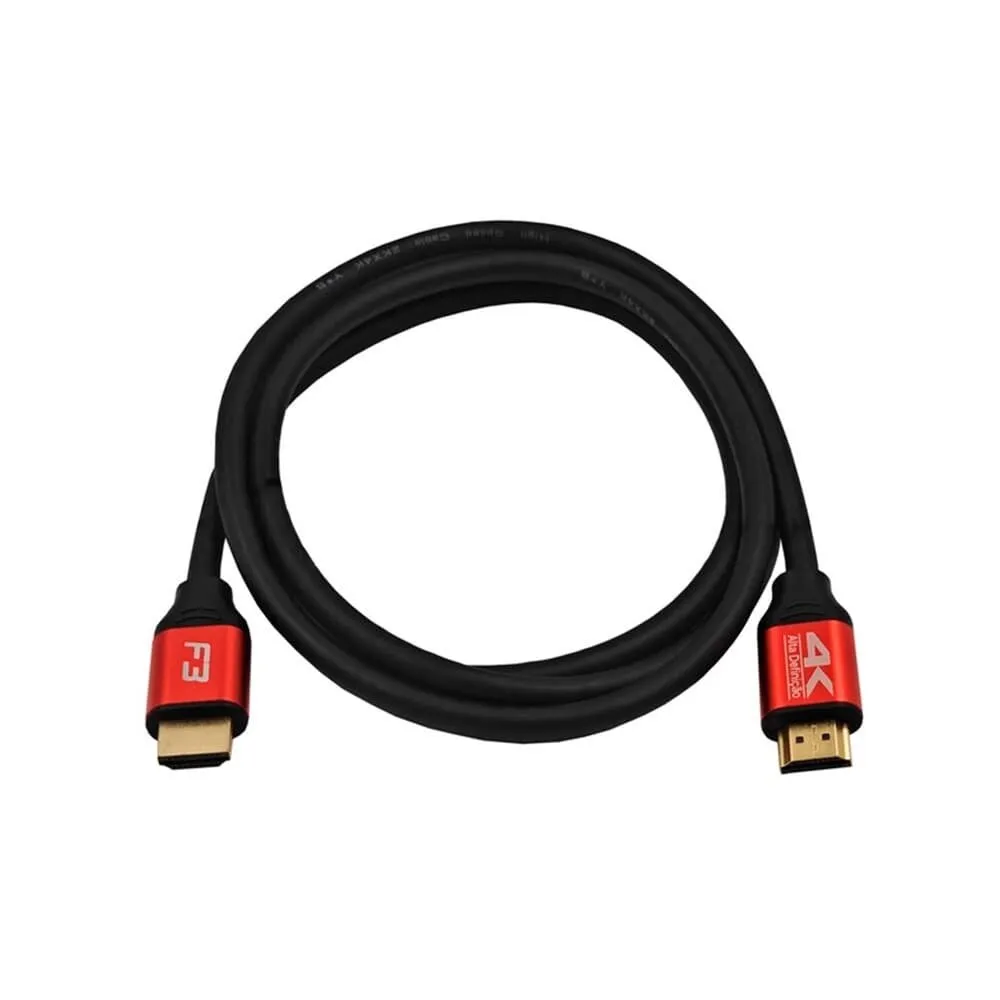 Cabo HDMI 2.0 F3, 2,0 Metros - LU-2-DMI2.0