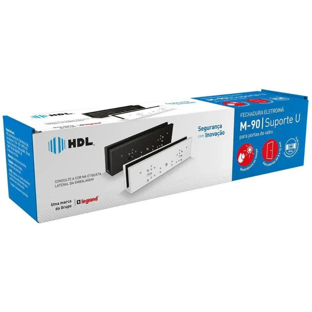 Suporte Fechadura Eletroíma 180kg Branco 90.03.92.001 Hdl Legrand