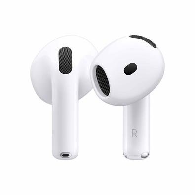 AirPods 4 Apple com Cancelamento Ativo de Ruído, Estojo de Recarga USB-C, Branco - MXP93BZ/A