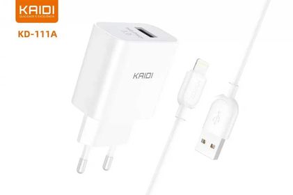 CARREGADOR TURBO KAIDI iOS KD-111A 18W