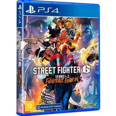 Jogo STREET FIGHTER 6 YEARS 1, 2 FIGHTERS EDITION, PS4 - CP000029PS4