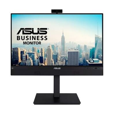 "Monitor ASUS 24"", Full HD, IPS, USB-C, Webcam e Microfone Integrados, Altura Ajustável, Som Integrado - BE24ECSNK"
