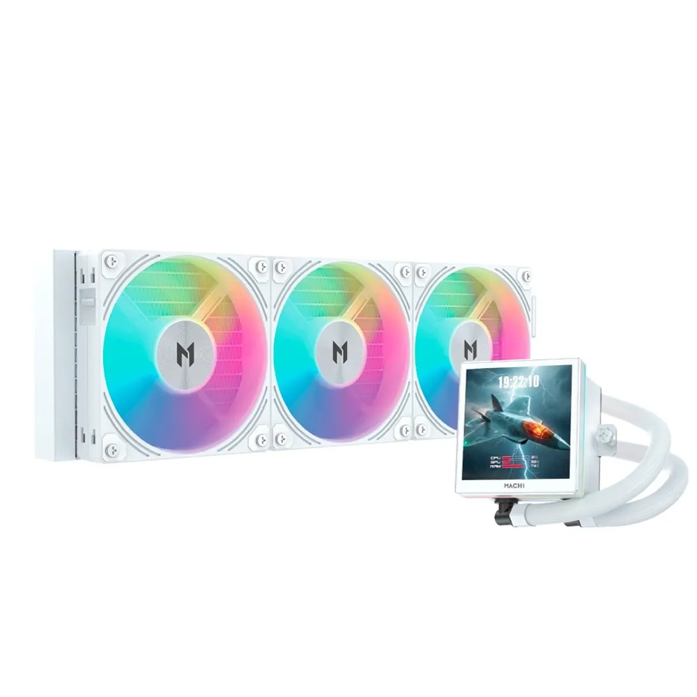 Water Cooler MACH1 CHILL, ARGB, 360mm, AMD e Intel, Branco - IEV360WH