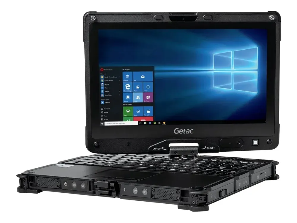 Usado- Notebook 2 Em 1 Robusto (militar) Getac V110 G4, Core i5 2.5ghz, 16gb, SSD-256gb, Win 11 Pro