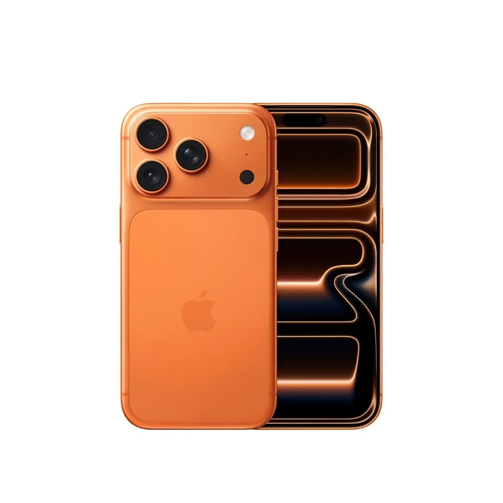 "iPhone 17 Pro Apple 1TB, Câmera Tripla Fusion de 48MP, Tela 6.3"" Super Retina XDR, Laranja-cósmico"