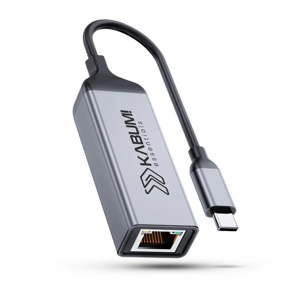 Adaptador RJ45 Balão.info! essentials AS100, Preto, USB-C - KEAS100PT