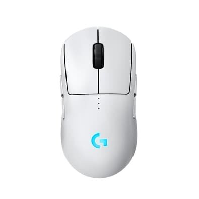 Mouse Gamer Sem Fio Logitech G PRO 2 com Lightspeed, RGB Lightsync, Ambidestro, 4 Botões Programáveis, DPI de 32K, Branco - 910-007301