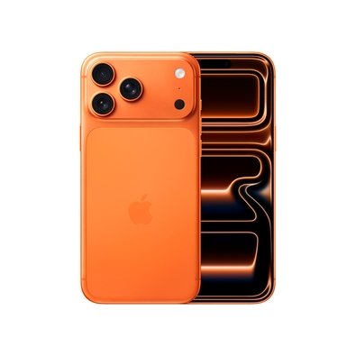 "iPhone 17 Pro Max Apple 256GB, Câmera Tripla Fusion de 48MP, Tela 6.9"" Super Retina XDR, Laranja-cósmico"