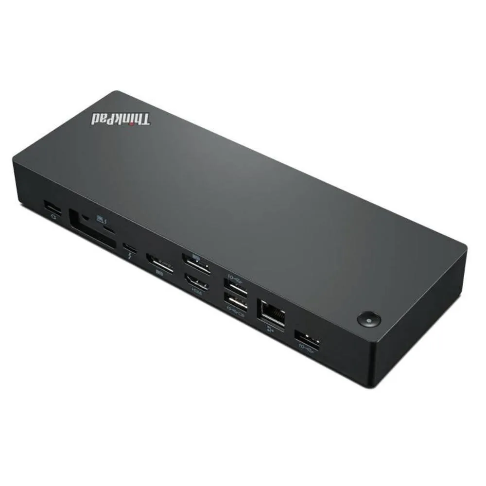 Thinkpad Thunderbolt 4 Workstation Dock – Brasil Preto/vermelho 40b00300br