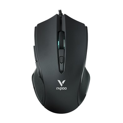 Mouse Gamer Rapoo V20S, RGB, 7.000 DPI, 6 Botões Programáveis, Memória Interna, UBS, Preto - V20S