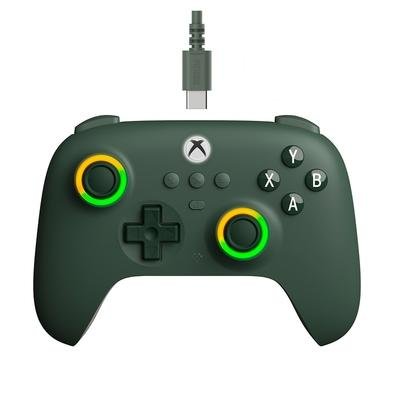 Controle Com Fio 8BitDo para Xbox Ultimate C, Verde Escuro - 82CF03D