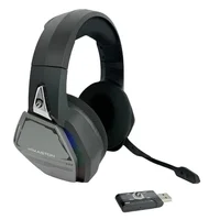 Fone Gamer Sem Fio H´maston Sns13 Usb/tipo-c Com Luzes RGB Preto