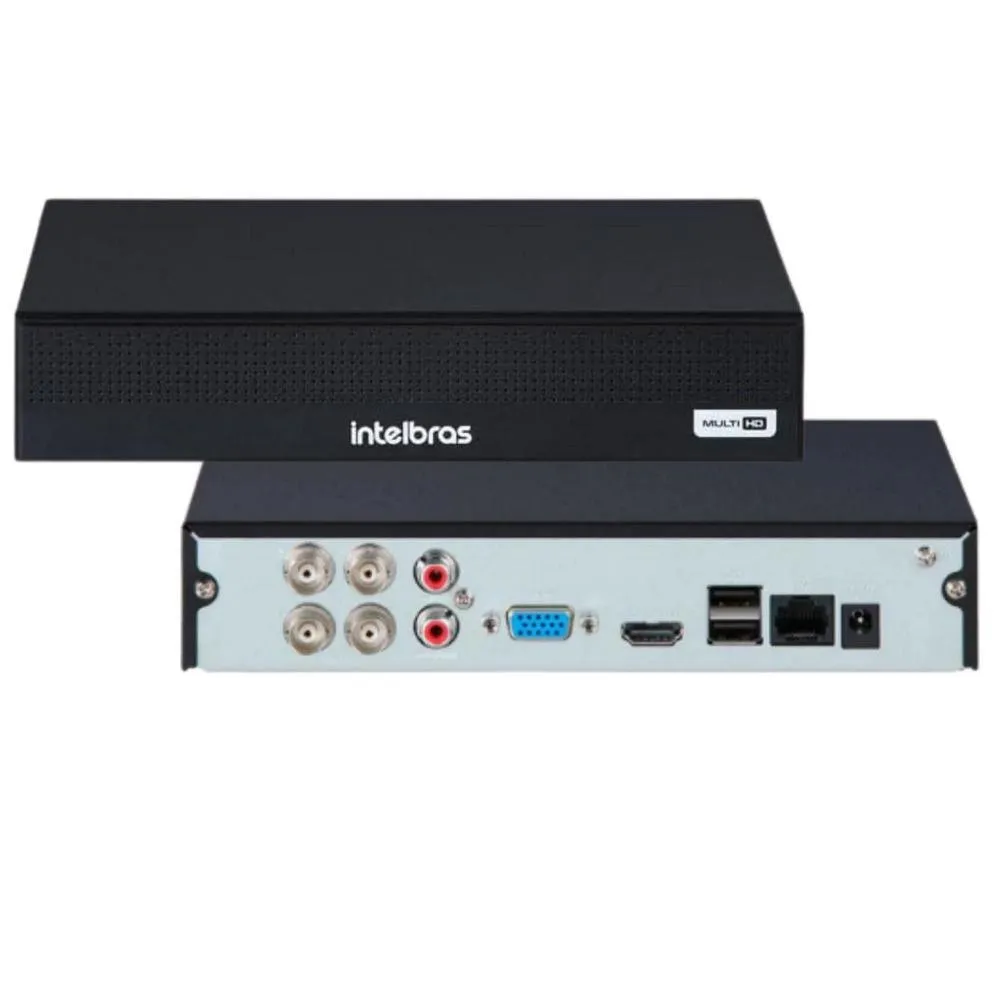 DVR Intelbras Mhdx 3004c, 4 Canais, 1080p Full HD