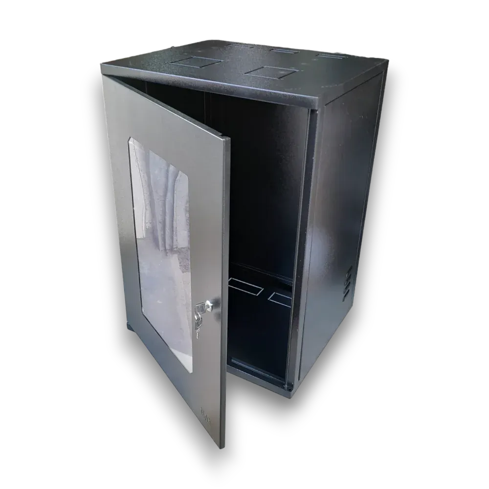 Bracket Acr Fechado 16us 470 Mm De Parede Preto