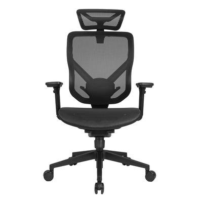 Cadeira de Escritório Ergonômica DT3 Unic-M, Até 140kg, Apoio de Cabeça e Braço 3D, Cilindro de Gás Classe 4, Preto - 13583-0