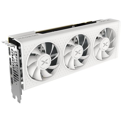 Placa de Vídeo XFX Speedster QICK308 Radeon RX 7600 White AMD Edition, 8GB, GDDR6, 128-bit - RX-76PQICKWY
