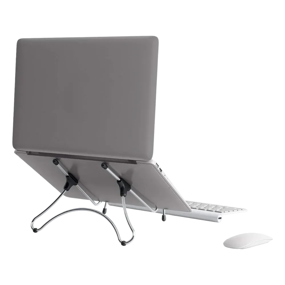Suporte Para Notebook Ergonômico, Octoo Uptable, Up-02, Aco/Plástico, Cromado