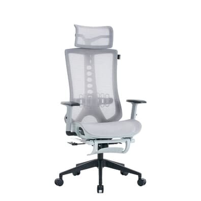 Cadeira de Escritório Ergonômica Presidente XT Office X-Eiffel - Cinza e Preta - XTO-119