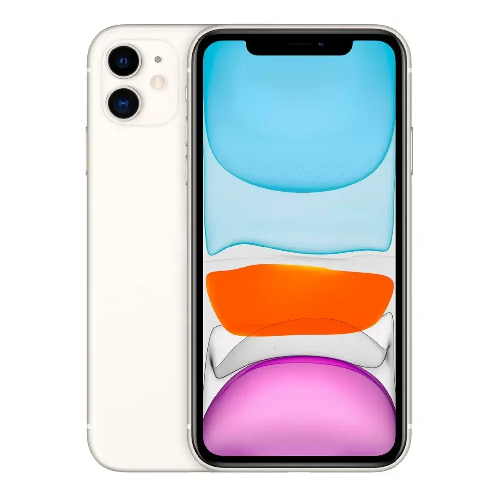 Usado -  Iphone 11 128 Gb Branco - Regular