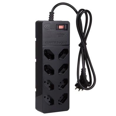 Filtro de Linha + DPS iClamper Energia 8, 8 Tomadas, Bivolt, Preto - 26775
