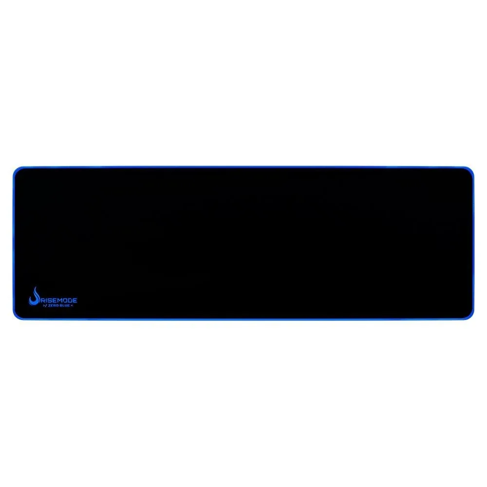Mousepad Gamer Rise Mode Speed, Estendido (900x300mm) Costura Azul - RG-MP-06-ZB