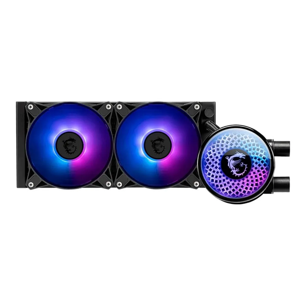 Water Cooler MSI MAG Coreliquid A12, ARGB, 240mm, Intel e AMD, Preto - CLA12240