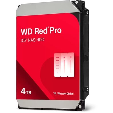 "HD Interno WD Red Pro NAS 4TB, 3.5"""", 7200RPM, 256MB Cache, SATA - WD4005FFBX"