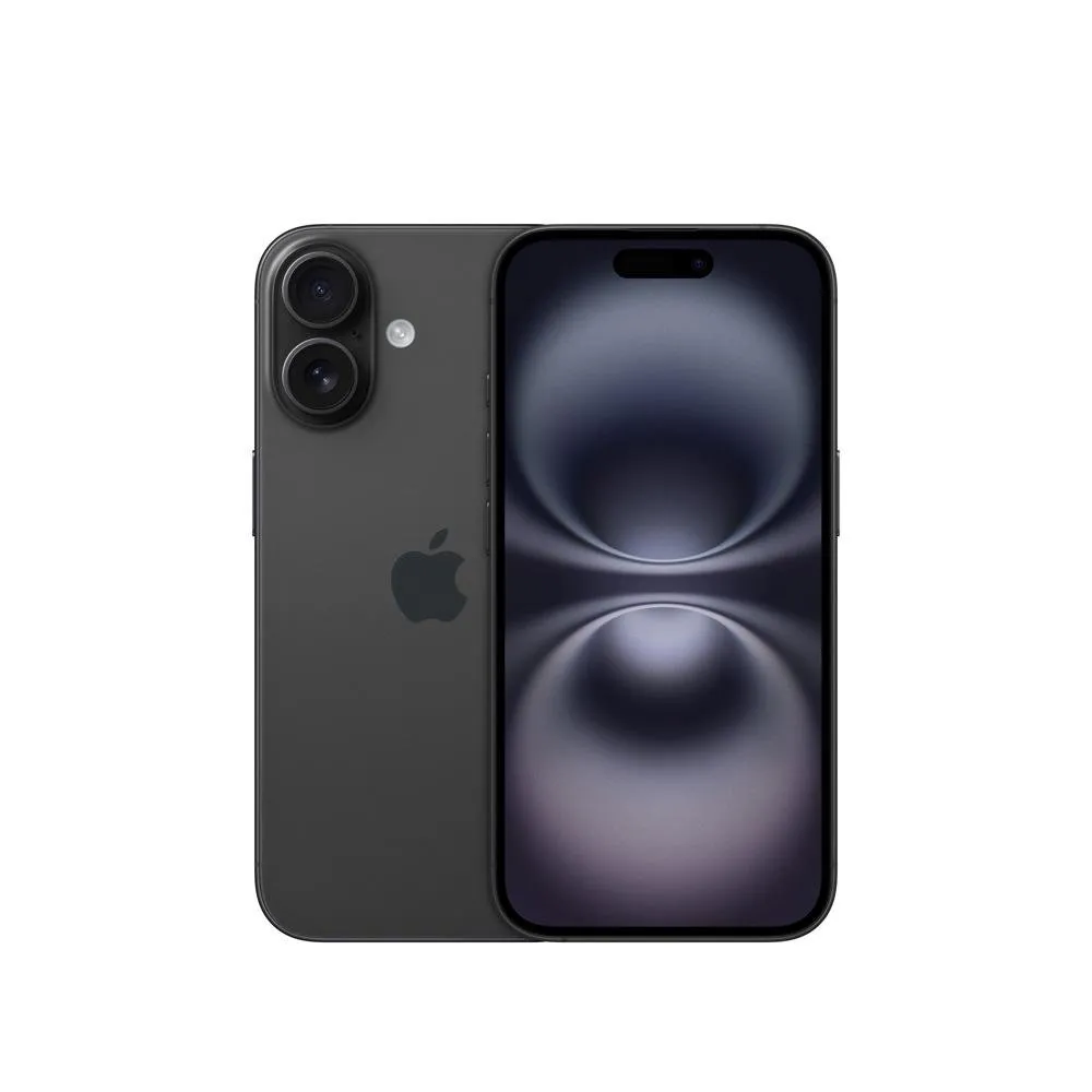 "iPhone 16 Apple 128GB, Câmera Dupla de 48MP, Tela 6.1"", Preto"